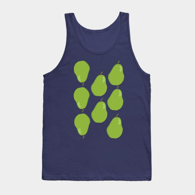 Pear Pattern Tank Top by artsbyal